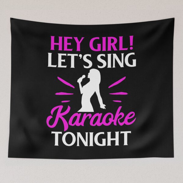 Item preview, Karaoke Singing Girls Night Out Funny Saying Gift designed and sold by Maljonic.