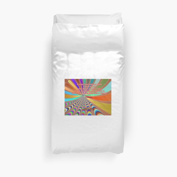 My Word Duvet Cover