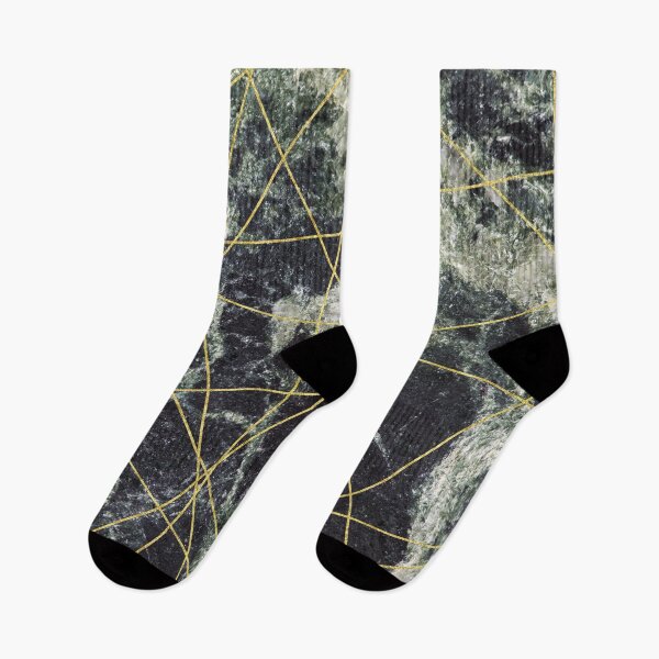 Item preview, Beautiful Black Marble With Gold Geometry designed and sold by Ilze Lucero.