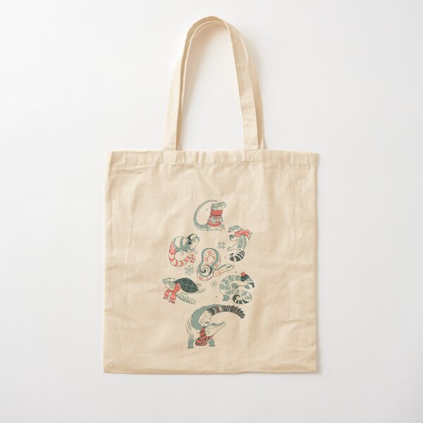 Winter herps Cotton Tote Bag