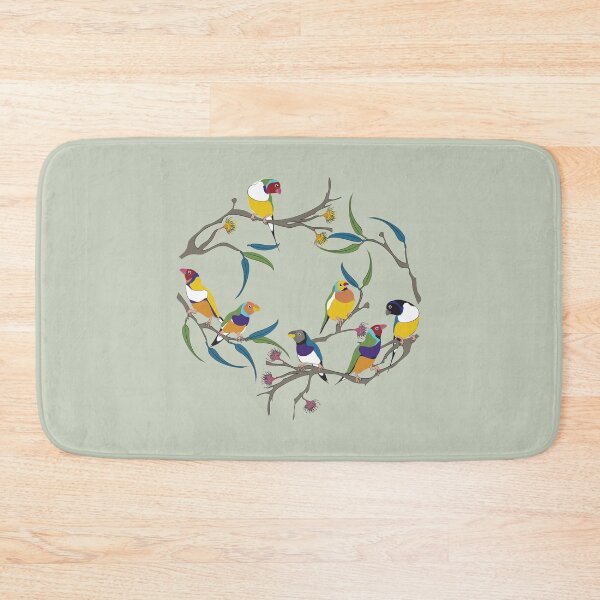 Item preview, Australian Gouldian (Rainbow) Finches designed and sold by Colour Angel by KV.