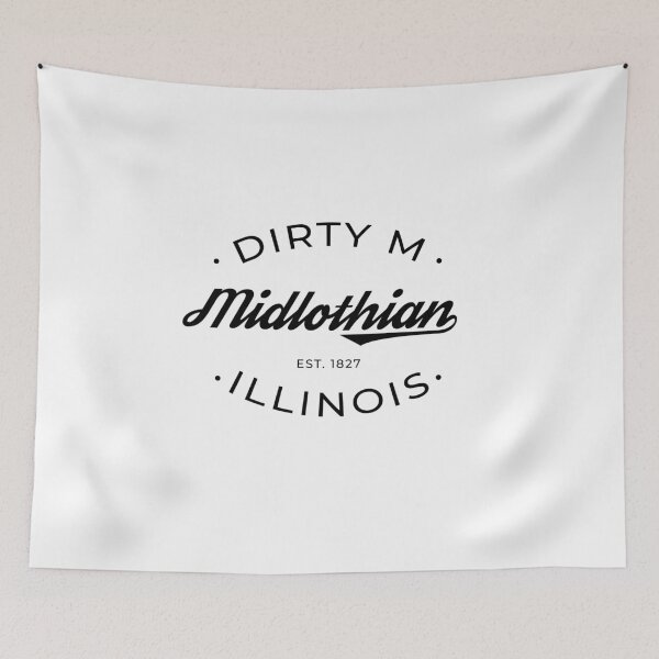 Item preview, Midlothian Illinois Dirty M designed and sold by PeerlessMerch.