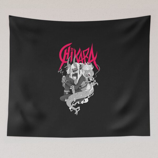 Item preview, Oni Chikara B&W designed and sold by Zearcier Designs.