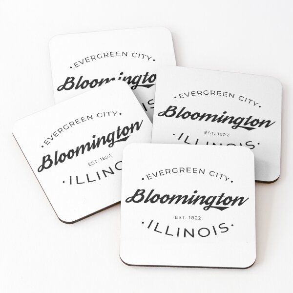 Item preview, Bloomington Illinois Evergreen City Seal designed and sold by PeerlessMerch.