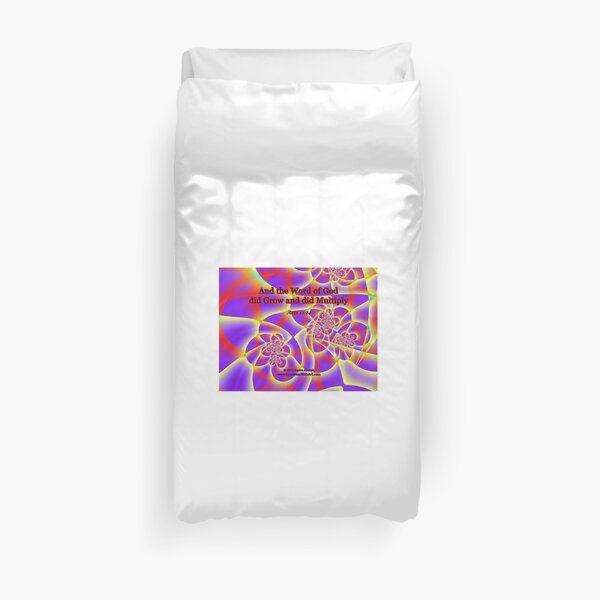 And The Word Of God Duvet Cover