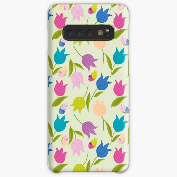 Decorative Tulips Pattern Samsung Galaxy Snap Case