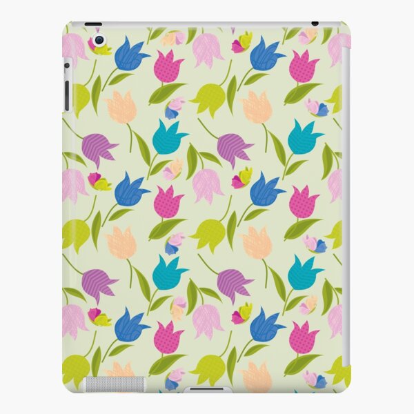 Decorative Tulips Pattern iPad Snap Case
