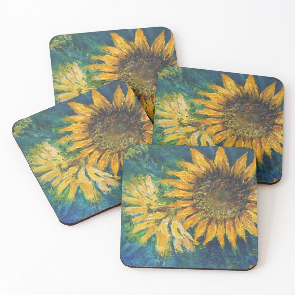 Item preview, Sunflower Study (acrylic) designed and sold by Dianne  Ilka.