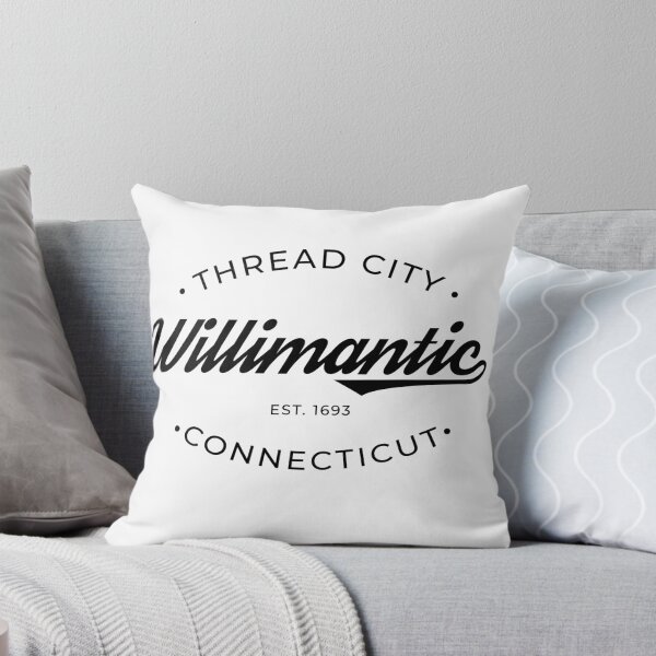 Item preview, Willimantic CT Thread City Logo designed and sold by PeerlessMerch.