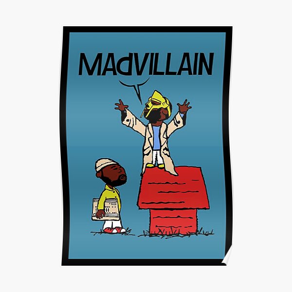 Danger Doom MF Rap Hip Hop Collaboration Giant Wall Art Poster Print