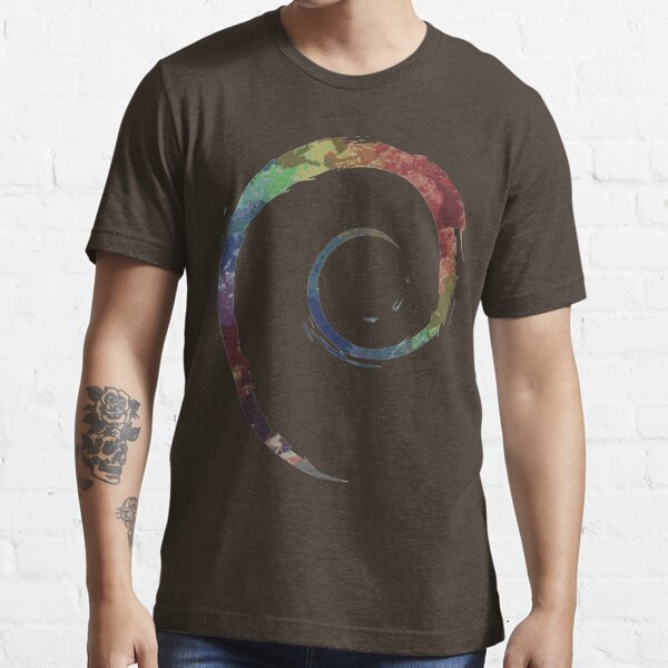 Colorful Debian Essential T-Shirt