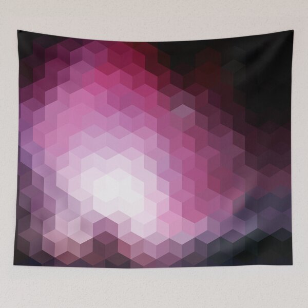 Item preview, Geometric Deep Purple Pattern designed and sold by Ilze Lucero.