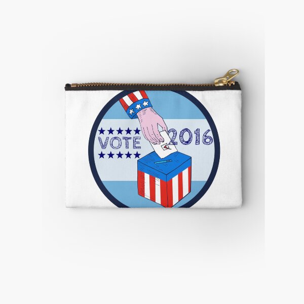 Item preview, Vote 2016 Hand Ballot Box Circle Etching designed and sold by patrimonio.