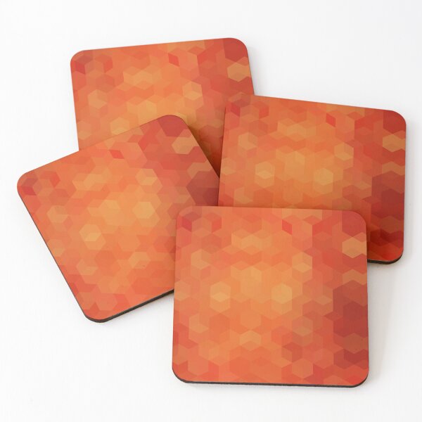 Artikelvorschau, Orange gebranntes geometrisches Muster entworfen und verkauft von Ilze Lucero.