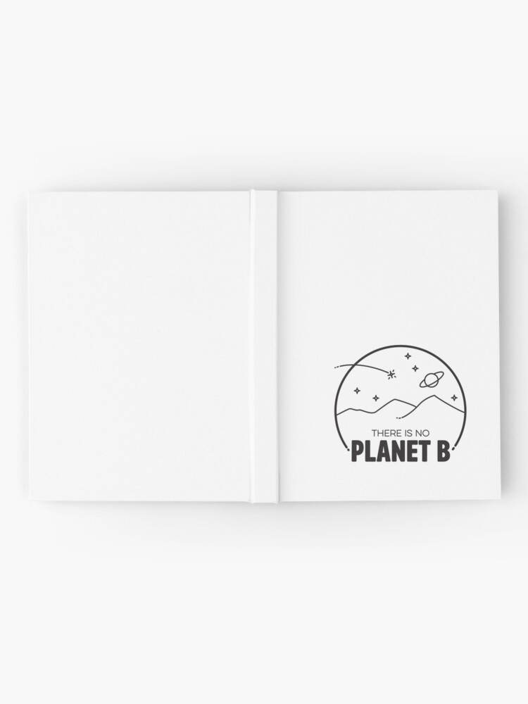Alternate view of No Planet B - Black Hardcover Journal