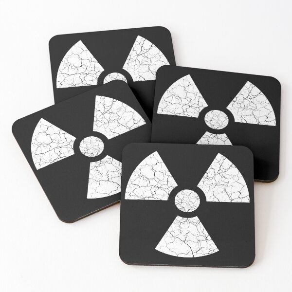 Item preview, White Radiation Symbol designed and sold by Comfortize.
