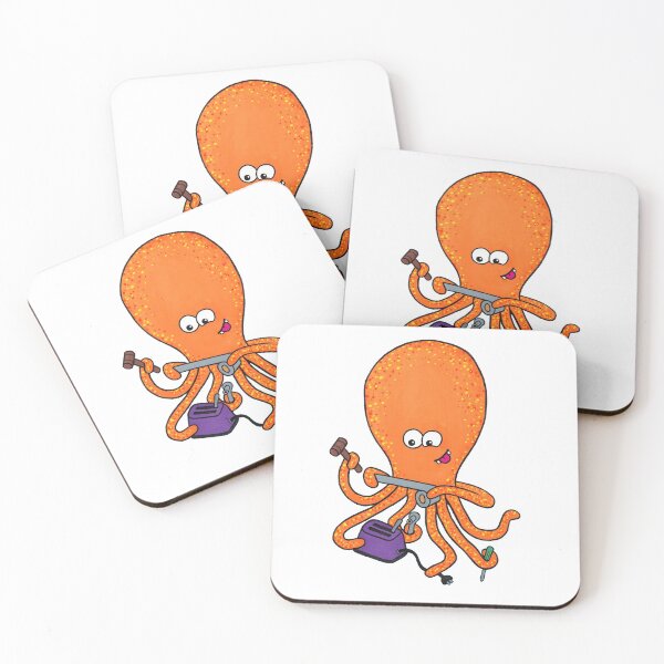 Item preview, Phil the Kraken Fixes Stuff designed and sold by Adrienne Body.