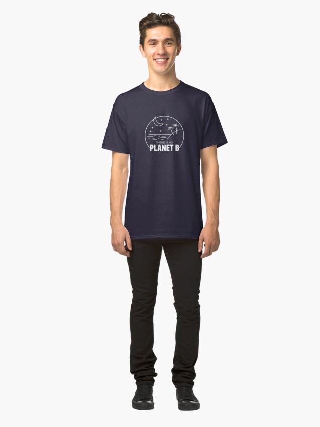 Alternate view of No Plan B - Off White Classic T-Shirt