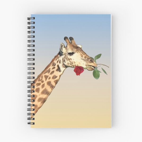 Item preview, Giraffe with Rose in Mouth   designed and sold by CreatrixGraphix.