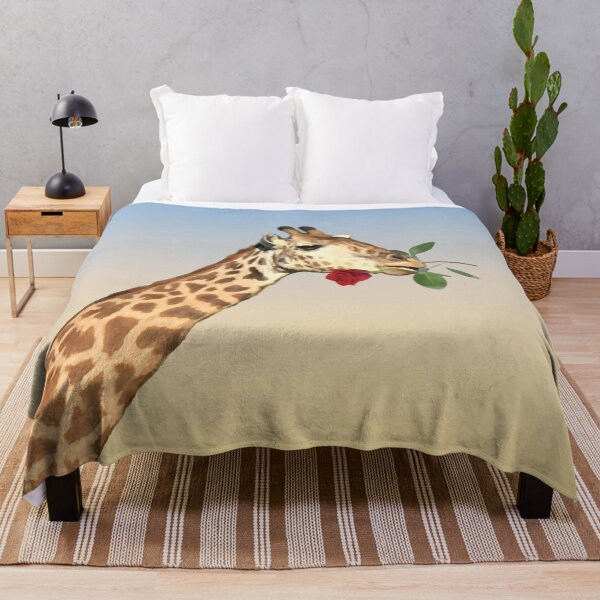 Item preview, Giraffe with Rose in Mouth   designed and sold by CreatrixGraphix.