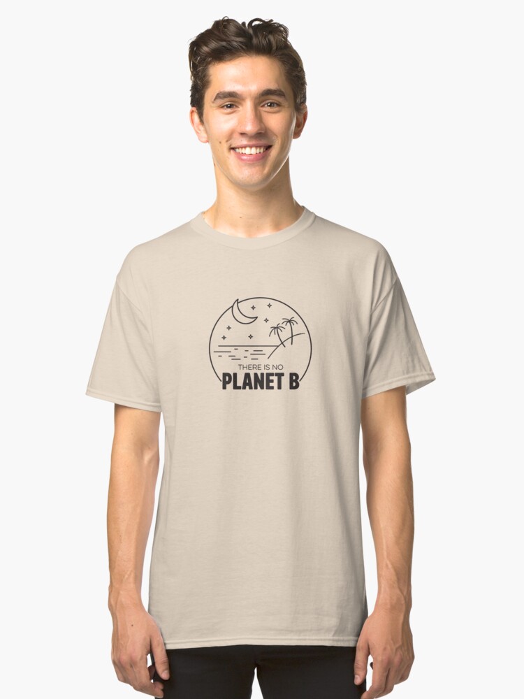 Alternate view of No Plan B - Black Classic T-Shirt