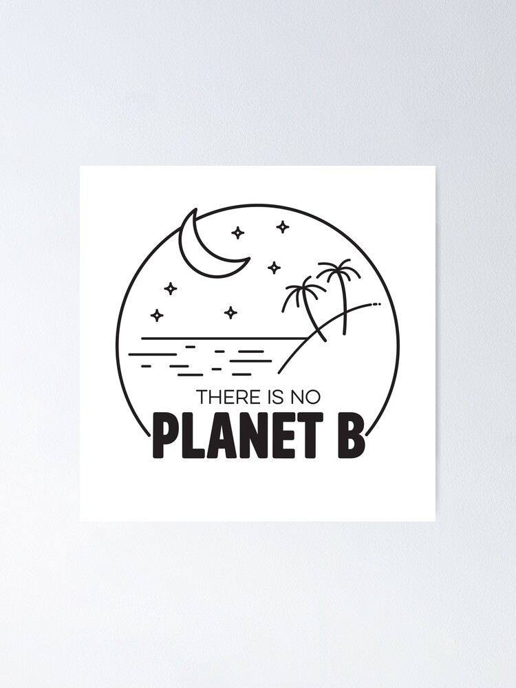 Alternate view of No Plan B - Black Poster