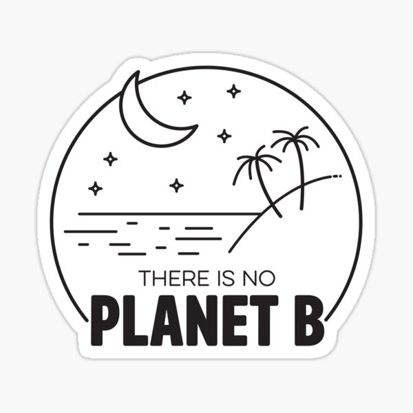 No Plan B - Black Sticker