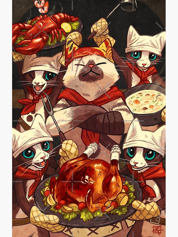 Palico Chefs by astraltiger