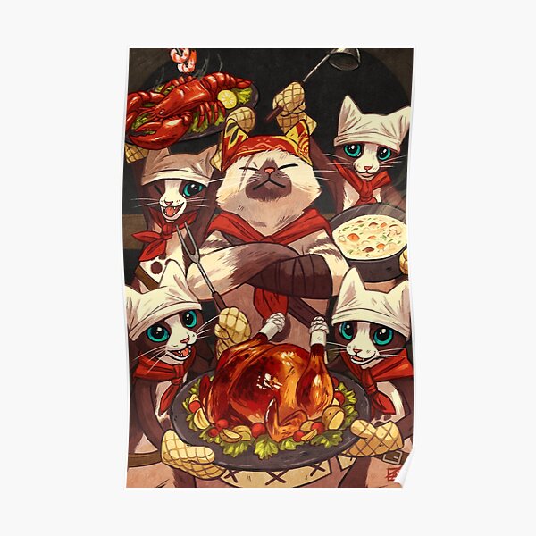 Palico Chefs Poster