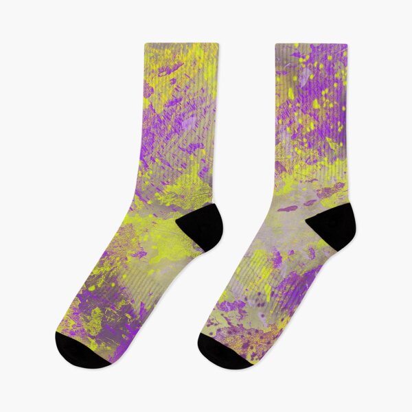 Item preview, Purple Yellow Splatter FashionWear Design designed and sold by Shan Shankaran.