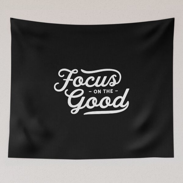 Item preview, Happy Vibes Focus On The Good Positive Novelty designed and sold by ripsydesigns.