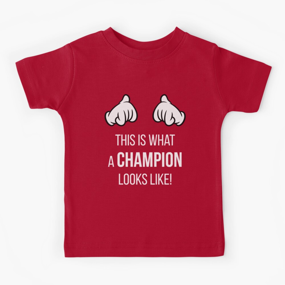 Champion shirts kids best sale