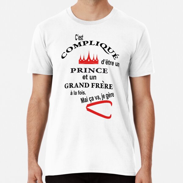Funny Comic It's Complicated to Be a Prince T-Shirt Premium T-Shirt
