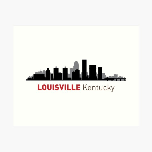 Item preview, Louisville Skyline designed and sold by DogAccount.