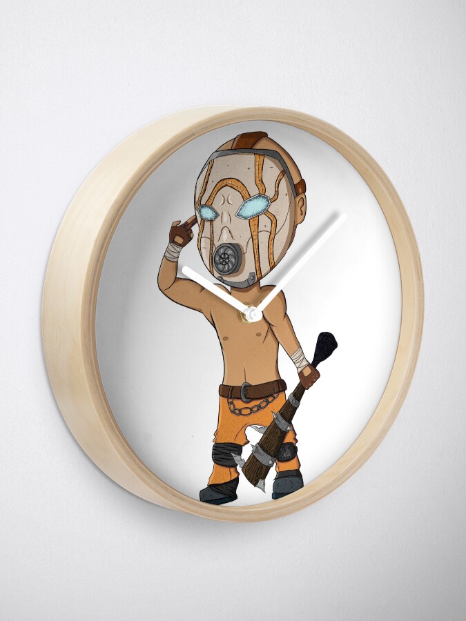 Alternate view of Borderlands psycho Clock