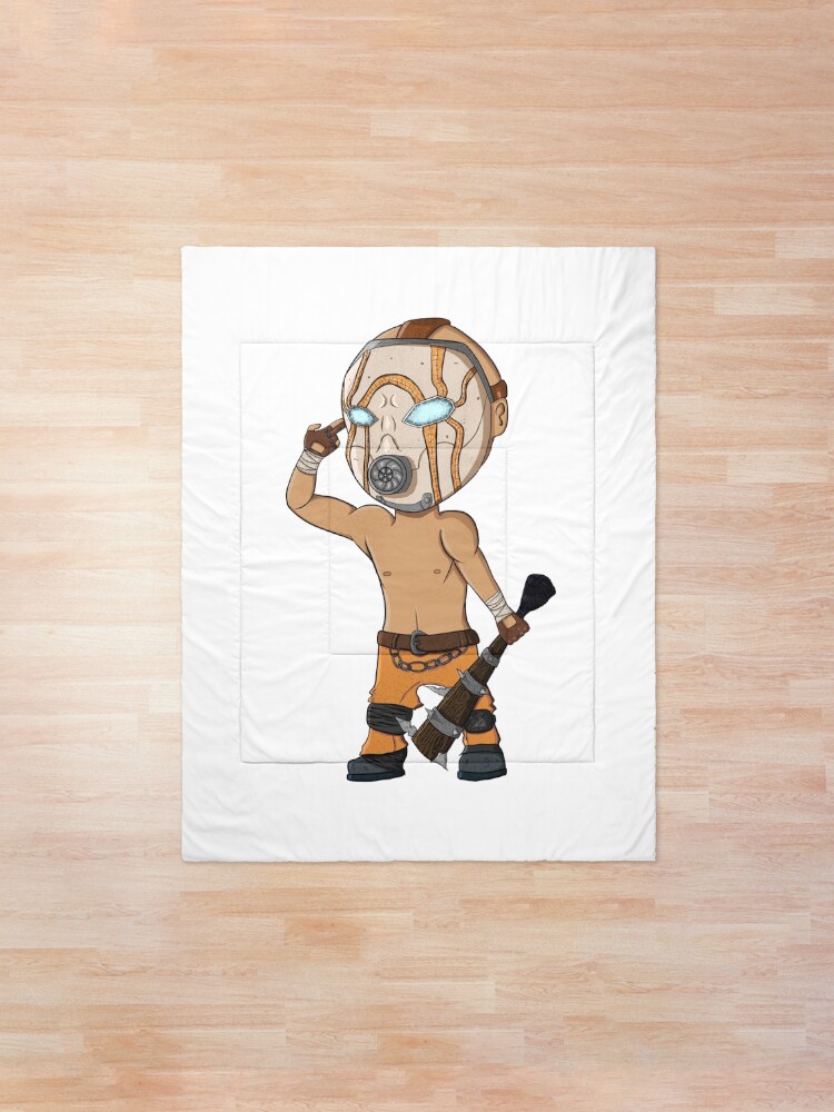 Alternate view of Borderlands psycho Comforter