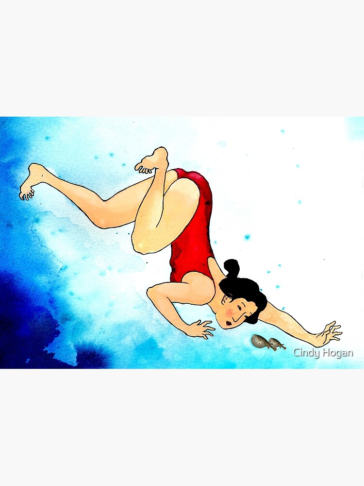 Mrs Hiroshige Diving At Julian Rocks by artforthesoul