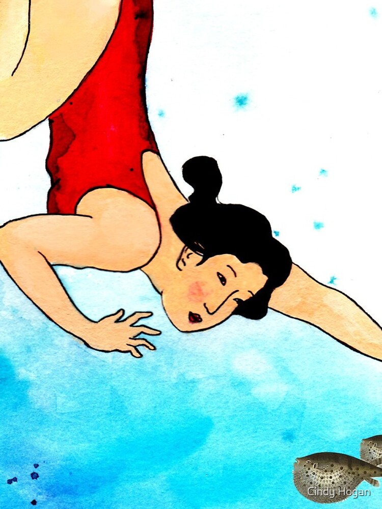 Mrs Hiroshige Diving At Julian Rocks by artforthesoul