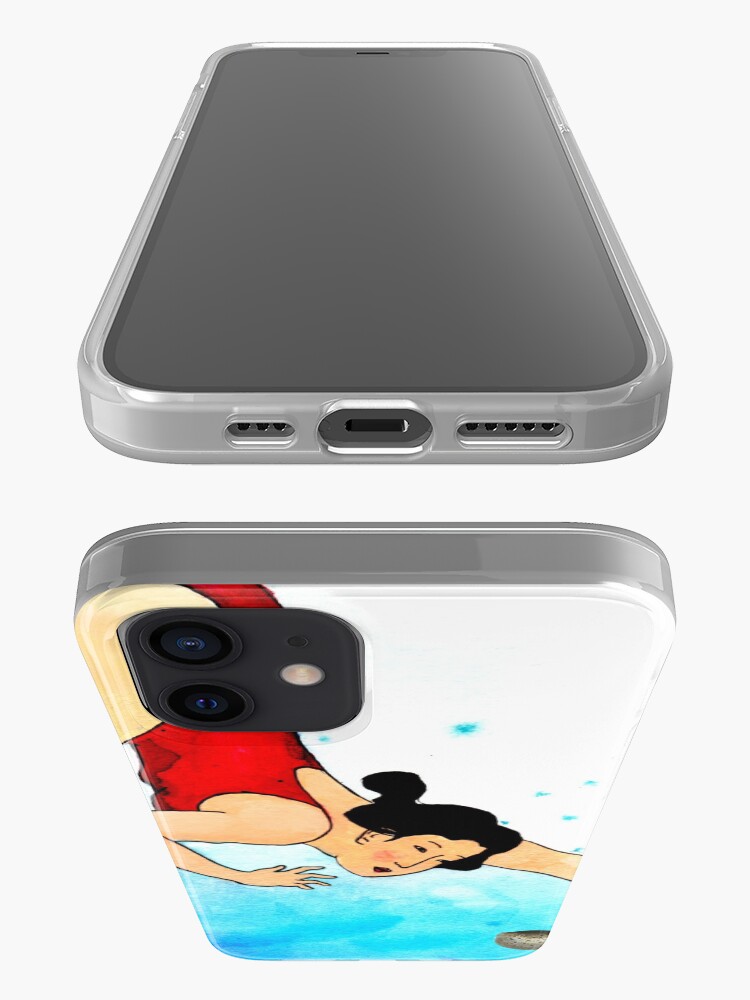 Alternate view of Mrs Hiroshige Diving At Julian Rocks iPhone Case & Cover