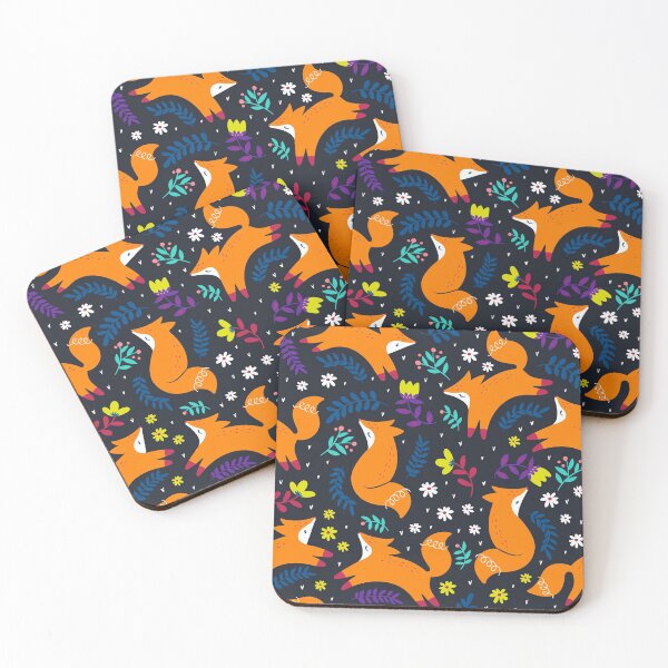 Item preview, Frolicking Foxes designed and sold by limegreenpalace.