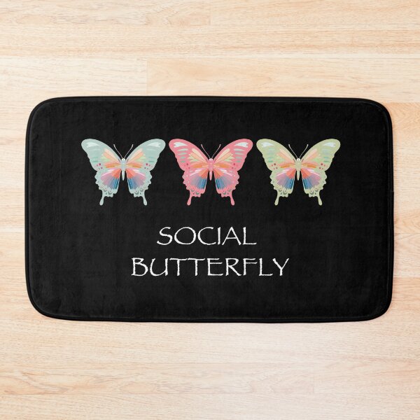Item preview, Social Butterfly Funny and Cute Design Extroverted People designed and sold by Kate Hyunsu Cho.