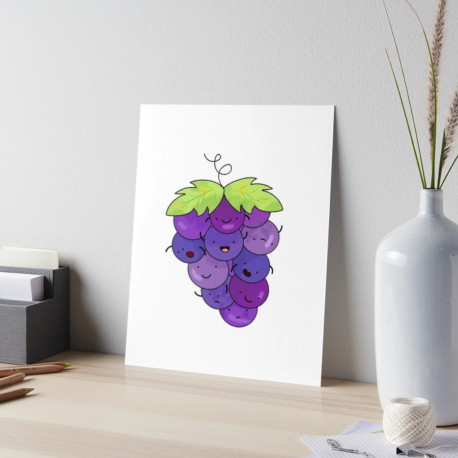 Kawaii Grape Bunch