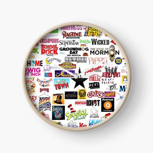 Musical Logos Clock