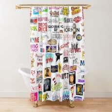 Musical Logos Shower Curtain