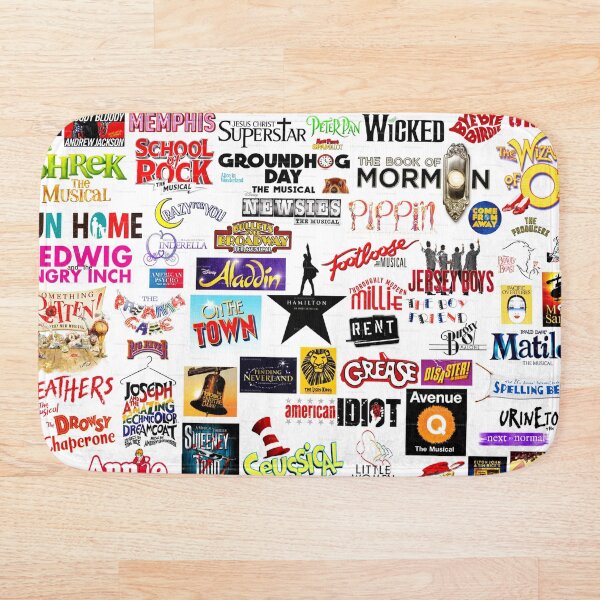 Musical Logos Bath Mat