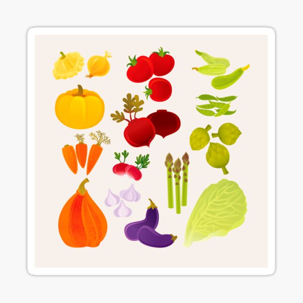 Vegetables Sticker