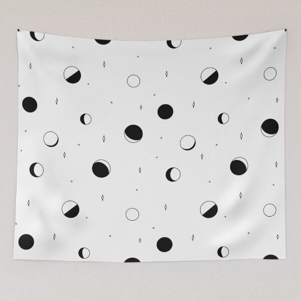 Item preview, Moon Phases - White designed and sold by mickeemariee.