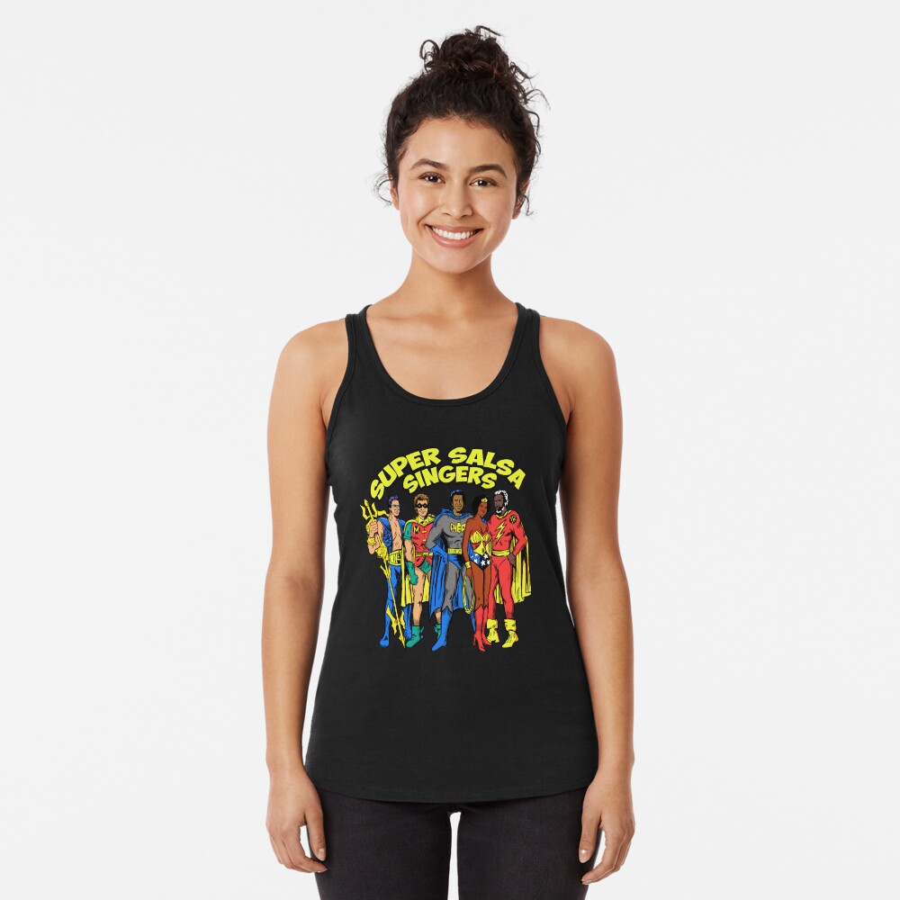 Vista previa del artículo con la obra «Camiseta con espalda nadadora», diseñado y vendido por LeoZitro.