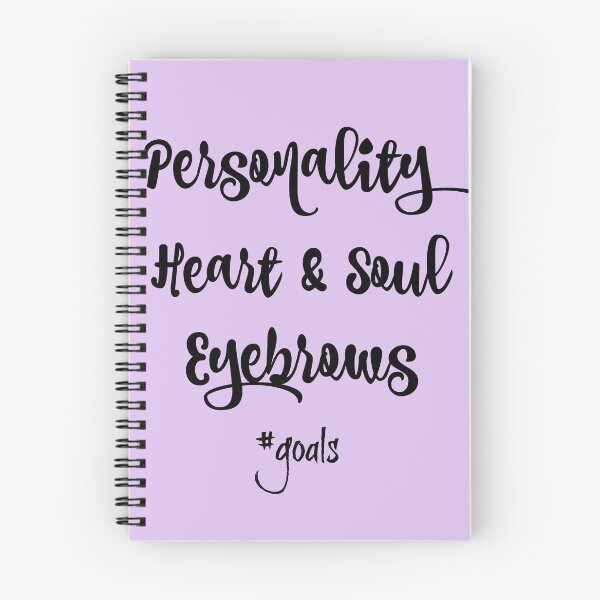 Item preview, Personality, Heart & Soul, Eyebrows #goals.  designed and sold by silviasunflower.