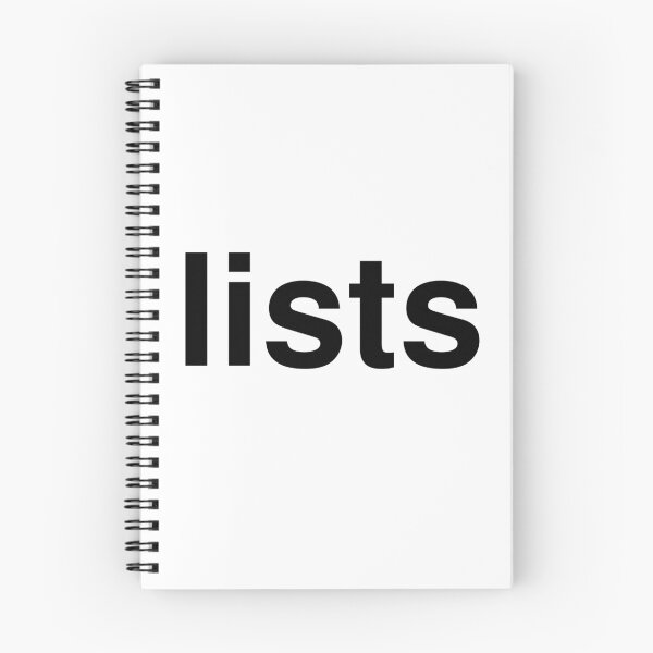 Item preview, lists designed and sold by ninov94.